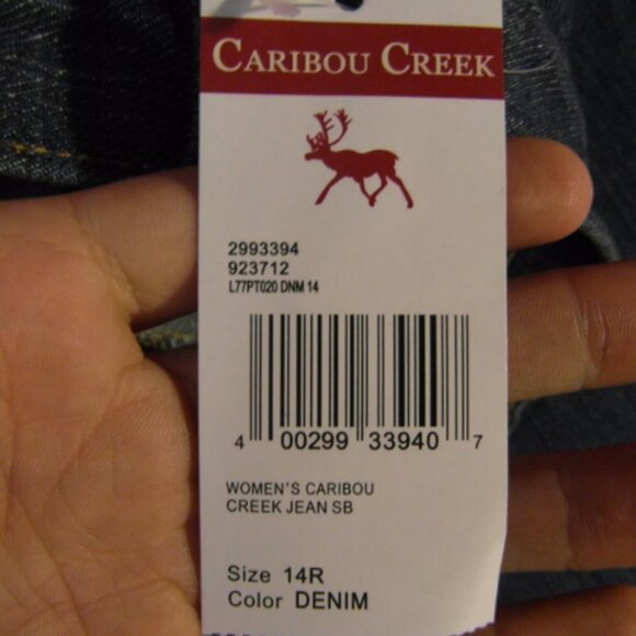 WOMEN's sz14/REGULAR NWT CARIBOU CREEK JEANS IG 747 - Picture 9 of 12